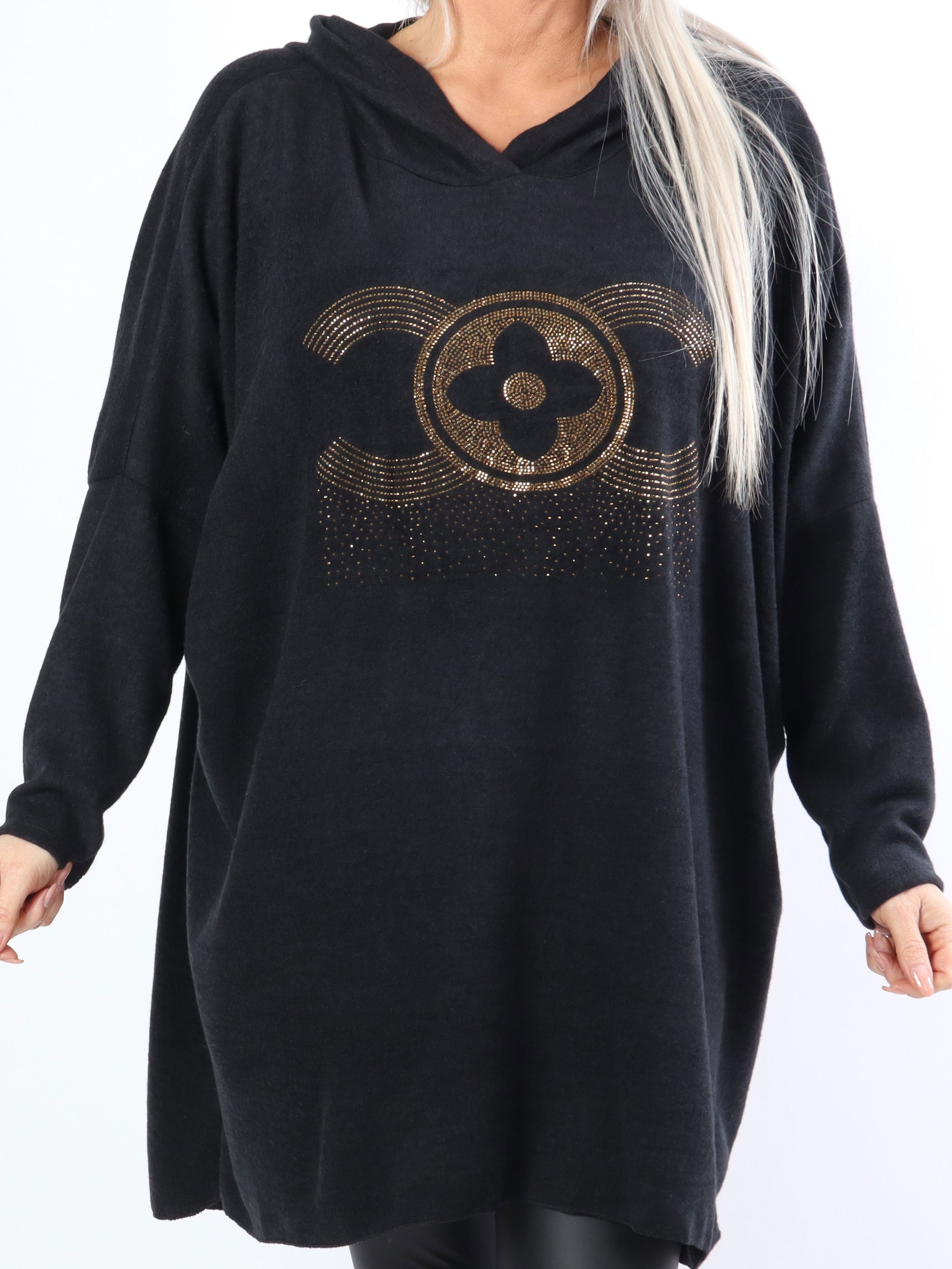 Lilje - Blød plus size bluse i viscose